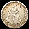 1853-O Arrows Rays Seated Liberty Quarter NEARLY UNCIRCULATED