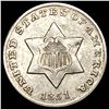 Image 1 : 1851-O Silver Three Cent CLOSELY UNCIRCULATED
