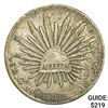 Image 1 : 1884Go BR Mexico Silver 8 Reales Cap&Ray