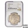 Image 1 : 1889-CC Morgan Silver Dollar NGC F12
