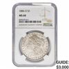 Image 1 : 1886-O Morgan Silver Dollar NGC MS60