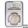 1893-CC Morgan Silver Dollar NGC AU50