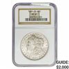 Image 1 : 1891-CC Morgan Silver Dollar NGC MS61