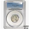 Image 1 : 1942-P TYPE 2 Jefferson Nickel PCGS PR66