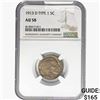 Image 1 : 1913-D TYPE 1 Buffalo Nickel NGC AU58