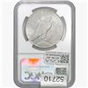 Image 2 : 1923-S Silver Peace Dollar NGC MS63