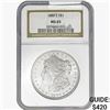Image 1 : 1880-S Morgan Silver Dollar NGC MS65