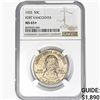 Image 1 : 1925 Vancouver Half Dollar NGC MS65+