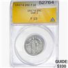 Image 1 : 1917-S Standing Liberty Quarter ANACS F15