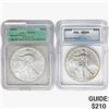 Image 1 : 2007-2009 [2] Silver Eagle ICG MS69