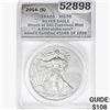 Image 1 : 2014-S Silver Eagle ANACS MS70