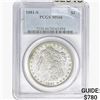 Image 1 : 1881-S Morgan Silver Dollar PCGS MS66