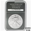 Image 1 : 2015 Silver Eagle  UNCIRCULATED