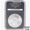Image 1 : 1998 Silver Eagle  UNCIRCULATED