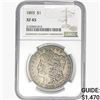 Image 1 : 1893 Morgan Silver Dollar NGC XF45