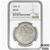Image 1 : 1903 Morgan Silver Dollar NGC MS63