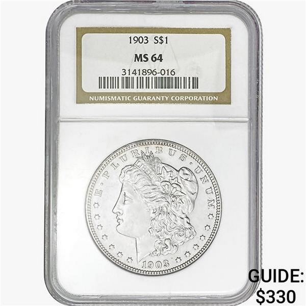 1903 Morgan Silver Dollar NGC MS64