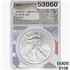 Image 1 : 2021 TYPE 1 Silver Eagle ANACS MS70