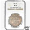 Image 1 : 1898 Morgan Silver Dollar NGC MS65