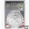 Image 1 : 2020 Silver Eagle ANACS MS70