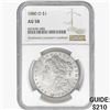 Image 1 : 1880-O Morgan Silver Dollar NGC AU58