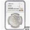 Image 1 : 1880-O Morgan Silver Dollar NGC AU58