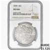 Image 1 : 1899 Morgan Silver Dollar NGC MS64+