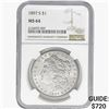 Image 1 : 1897-S Morgan Silver Dollar NGC MS664
