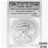 Image 1 : 2011 Silver Eagle ANACS MS70