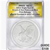 Image 1 : 2021-S TYPE 2 Silver Eagle ANACS MS70