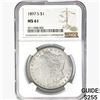 Image 1 : 1897-S Morgan Silver Dollar NGC MS61