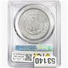 Image 2 : 1886 Morgan Silver Dollar PCGS MS 65