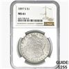 Image 1 : 1897-S Morgan Silver Dollar NGC MS61