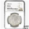 Image 1 : 1902 Morgan Silver Dollar NGC MS64
