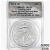 2014-S Silver Eagle ANACS MS70