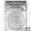 Image 1 : 2016-W Silver Eagle ANACS PR70 DCAM