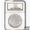 Image 1 : 1887 Morgan Silver Dollar NGC MS64