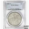 Image 1 : 1881-S Morgan Silver Dollar PCGS MS64+