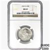 Image 1 : 1937-D Washington Silver Quarter NGC MS65
