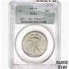 Image 1 : 1941 Walking Liberty Half Dollar PCGS MS64