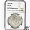 Image 1 : 1879-S Morgan Silver Dollar NGC MS64