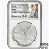 Image 1 : 2017 Silver 1 oz Mexico NGC MS69