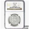 Image 1 : 1955 Franklin Half Dollar NGC PF67