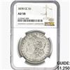 Image 1 : 1878-CC Morgan Silver Dollar NGC AU58