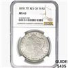 Image 1 : 1878 REV 79 Morgan Silver Dollar NGC MS61