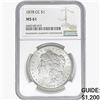 Image 1 : 1878-CC Morgan Silver Dollar NGC MS61