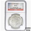Image 1 : 1921-S Morgan Silver Dollar NGC MS63