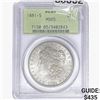 1881-S Morgan Silver Dollar PCGS MS65