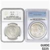 1922-1923 [2] Silver Peace Dollar NGC/PCGS MS62-64