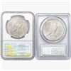 Image 2 : 1922-1923 [2] Silver Peace Dollar NGC/PCGS MS62-64